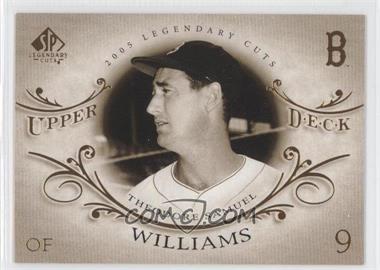 2005 SP Legendary Cuts - [Base] #78 - Ted Williams