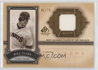 Will Clark [Good to VG‑EX] #/75