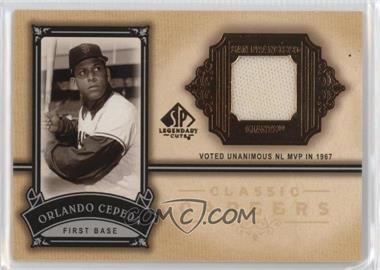 2005 SP Legendary Cuts - Classic Careers - Jerseys #CC-OC - Orlando Cepeda