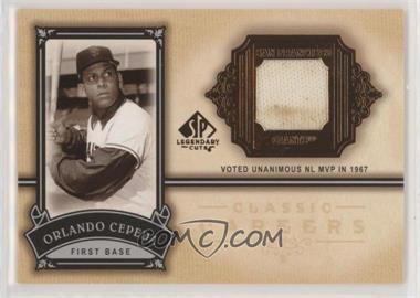 2005 SP Legendary Cuts - Classic Careers - Jerseys #CC-OC - Orlando Cepeda