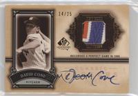 David Cone #/25