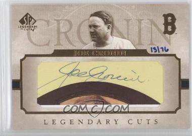 2005 SP Legendary Cuts - Legendary Cuts - Cut Signatures #LC-CR - Joe Cronin /76