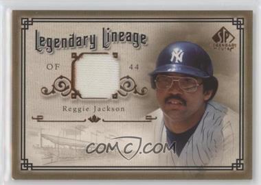 2005 SP Legendary Cuts - Legendary Lineage - Materials #LE-RJ - Reggie Jackson