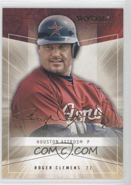 2005 Skybox Autographics - [Base] - Insignia #25 - Roger Clemens /150