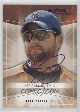 2005 Skybox Autographics - [Base] - Royal Insignia #35 - Mike Piazza /25