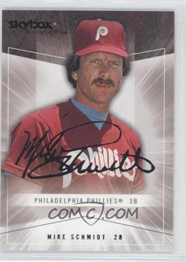 2005 Skybox Autographics - [Base] #62 - Mike Schmidt /750