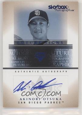 2005 Skybox Autographics - Future Signs - Blue Autographs #FSA-AO - Akinori Otsuka