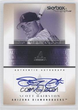 2005 Skybox Autographics - Future Signs - Platinum Autographs #FSA-SH - Scott Hairston /25