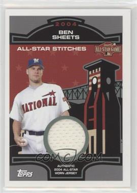 2005 Topps - All-Star Stitches #ASR-BS - Ben Sheets
