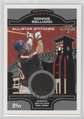 2005 Topps - All-Star Stitches #ASR-RB - Ron Belliard