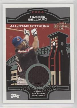 2005 Topps - All-Star Stitches #ASR-RB - Ron Belliard
