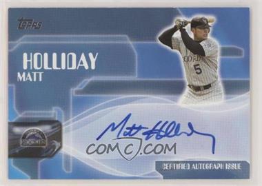 2005 Topps - Autographs #TA-MH - Matt Holliday