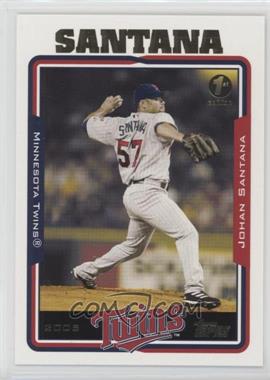 2005 Topps - [Base] - 1st Edition #116 - Johan Santana