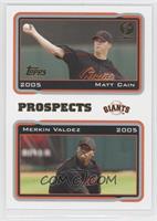 Matt Cain, Merkin Valdez