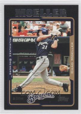 2005 Topps - [Base] - Black #416 - Chad Moeller /54