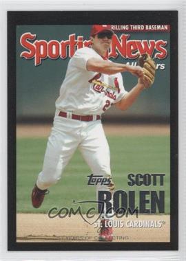 2005 Topps - [Base] - Black #722 - Scott Rolen /54