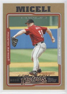 2005 Topps - [Base] - Gold #56 - Dan Miceli /2005