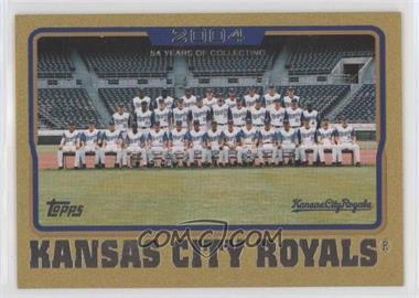 2005 Topps - [Base] - Gold #651 - Kansas City Royals (KC Royals) Team /2005