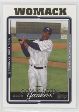 2005 Topps - [Base] #491 - Tony Womack