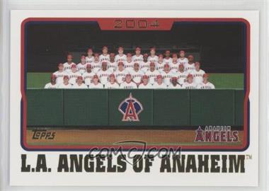 2005 Topps - [Base] #638 - Los Angeles Angels Team