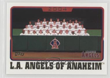 2005 Topps - [Base] #638 - Los Angeles Angels Team
