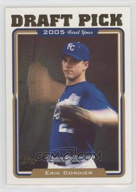 2005 Topps - [Base] #675 - Erik Cordier