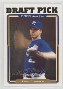 2005 Topps - [Base] #675 - Erik Cordier