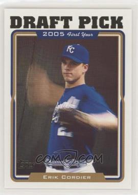 2005 Topps - [Base] #675 - Erik Cordier