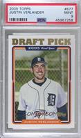 Justin Verlander [PSA 9 MINT]