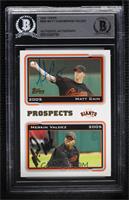 Matt Cain, Merkin Valdez [BAS Authentic]