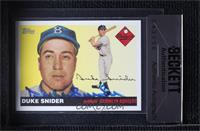 Duke Snider [BAS Authentic]