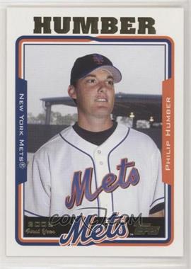 2005 Topps - Factory Set Exclusive First Year Players #5 - Philip Humber