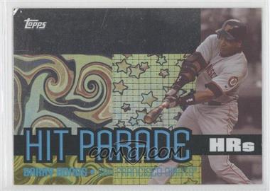 2005 Topps - Hit Parade #HR1 - Barry Bonds