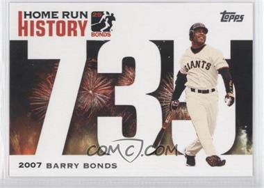2005 Topps - Multi-Product Insert Home Run History Barry Bonds #735 - Barry Bonds