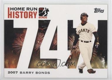 2005 Topps - Multi-Product Insert Home Run History Barry Bonds #747 - Barry Bonds