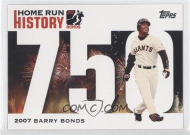 2005 Topps - Multi-Product Insert Home Run History Barry Bonds #750 - Barry Bonds