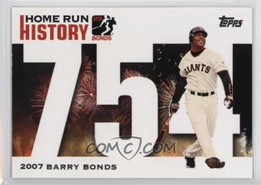 2005 Topps - Multi-Product Insert Home Run History Barry Bonds #754 - Barry Bonds
