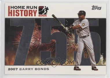 2005 Topps - Multi-Product Insert Home Run History Barry Bonds #755 - Barry Bonds