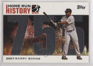 2005 Topps - Multi-Product Insert Home Run History Barry Bonds #755 - Barry Bonds