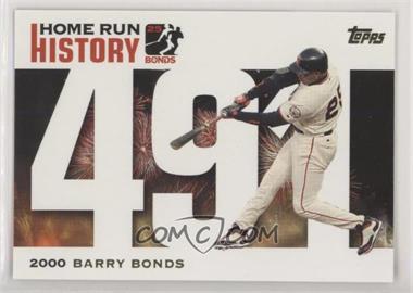 2005 Topps - Multi-Product Insert Home Run History Barry Bonds #BB491 - Barry Bonds