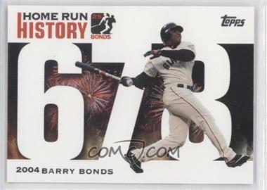 2005 Topps - Multi-Product Insert Home Run History Barry Bonds #BB678 - Barry Bonds