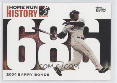 2005 Topps - Multi-Product Insert Home Run History Barry Bonds #BB686 - Barry Bonds