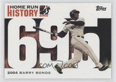 2005 Topps - Multi-Product Insert Home Run History Barry Bonds #BB695 - Barry Bonds