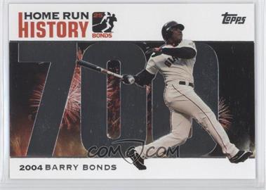 2005 Topps - Multi-Product Insert Home Run History Barry Bonds #BB700 - Barry Bonds