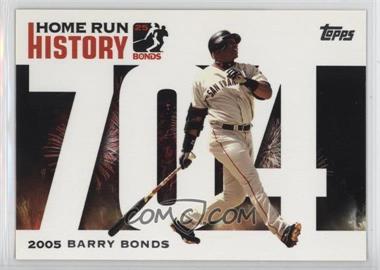 2005 Topps - Multi-Product Insert Home Run History Barry Bonds #BB704 - Barry Bonds