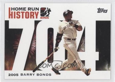 2005 Topps - Multi-Product Insert Home Run History Barry Bonds #BB704 - Barry Bonds