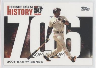 2005 Topps - Multi-Product Insert Home Run History Barry Bonds #BB706 - Barry Bonds