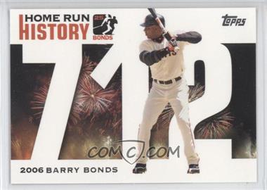 2005 Topps - Multi-Product Insert Home Run History Barry Bonds #BB712 - Barry Bonds
