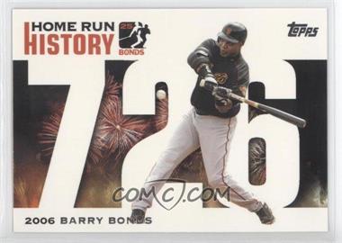 2005 Topps - Multi-Product Insert Home Run History Barry Bonds #BB726 - Barry Bonds