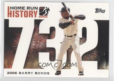 2005 Topps - Multi-Product Insert Home Run History Barry Bonds #BB732 - Barry Bonds